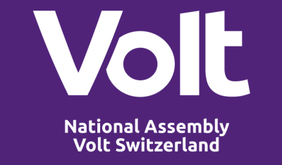 Logo der National Assembly von Volt Schweiz