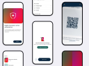 Screenshots der SWIYU App, die für die E-ID verwendet werden würde.